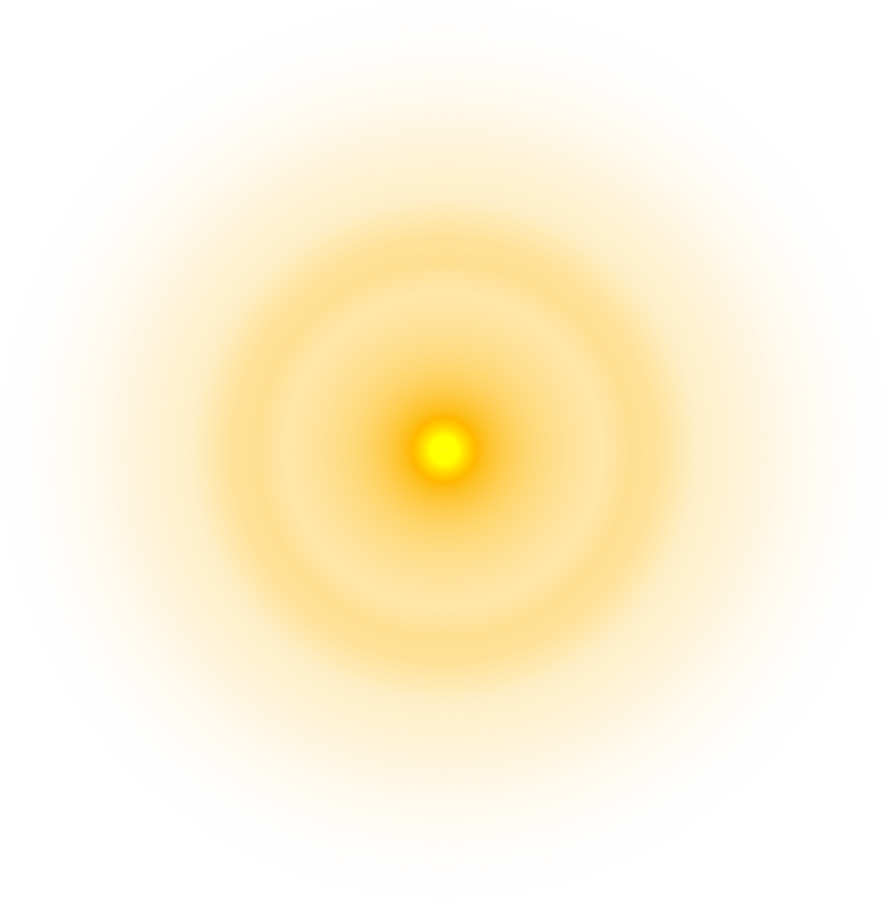 Lens flare star gold light special effect black background